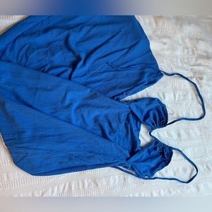 shein blue sun dress